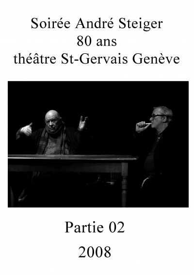 Soirée organisée, au théâtre Saint-Gervais - Genève